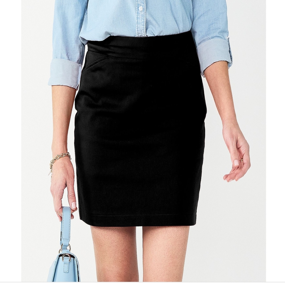 Croft & Barrow Effortless Stretch Women's Skort, Black - 16W